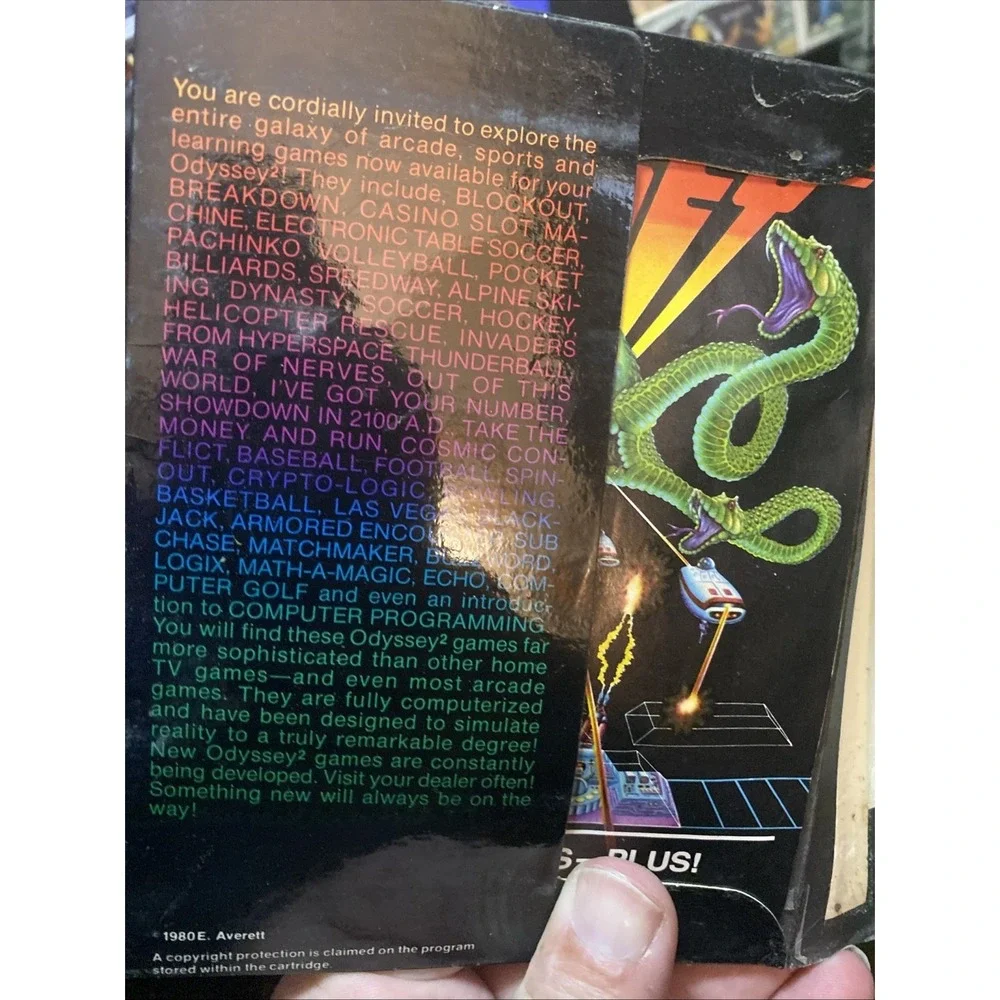 Odyssey 2 - Alien Invaders - Plus! - CIB